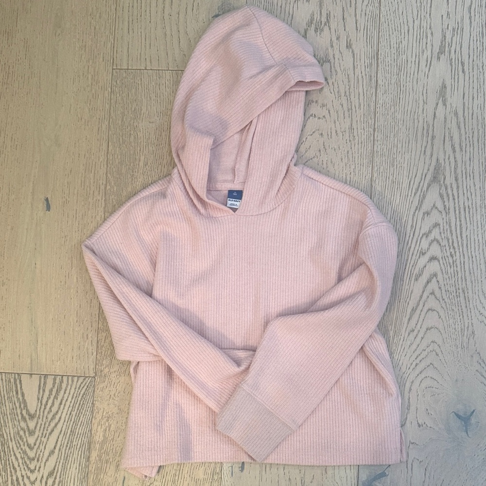 Cozy Pink Old Navy Hoodie Top